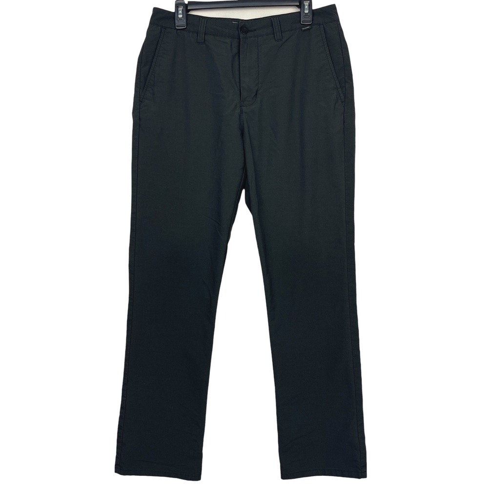 Travis Mathew Golf Pants Mens 32x32 Performance Stretch Chino Black 72127-00